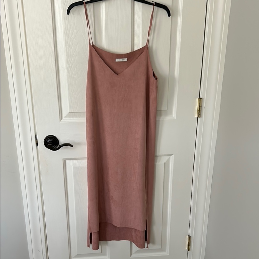 Elegant Mauve Slip Dress
